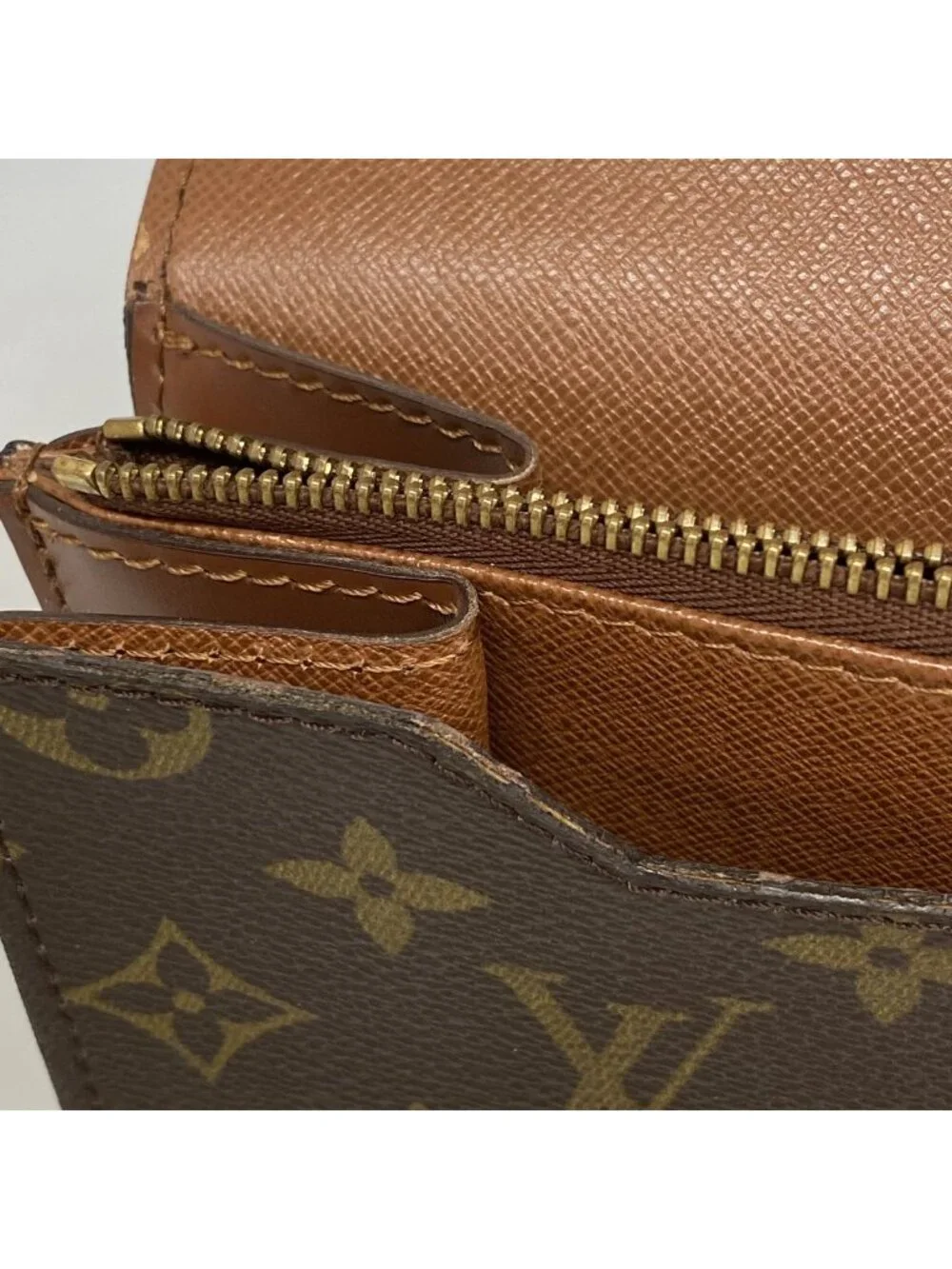 Louis Vuitton Monogram Concorde Brown Handbag